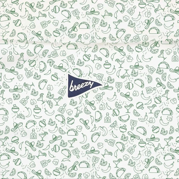 Men's Green Patterned Polo Shirt - Picture 3 of 5